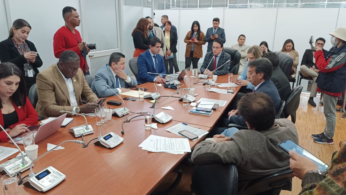 Sesión de la Comisión de Fiscalización de este martes 8 de noviembre.