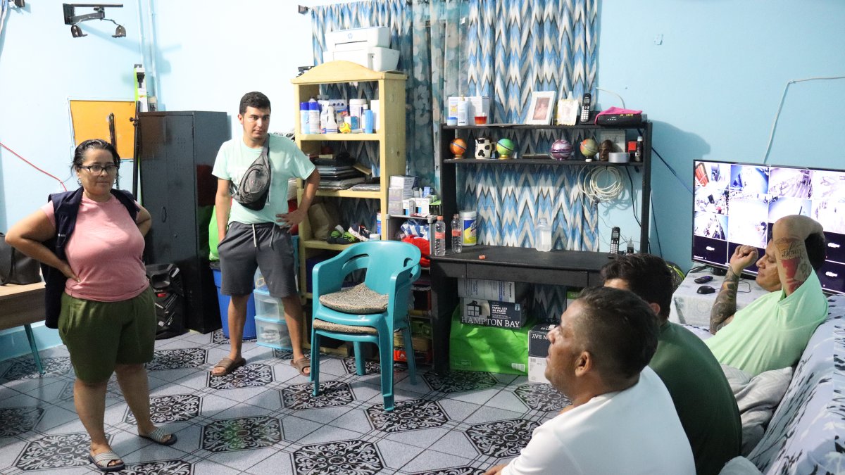 La directora del albergue 