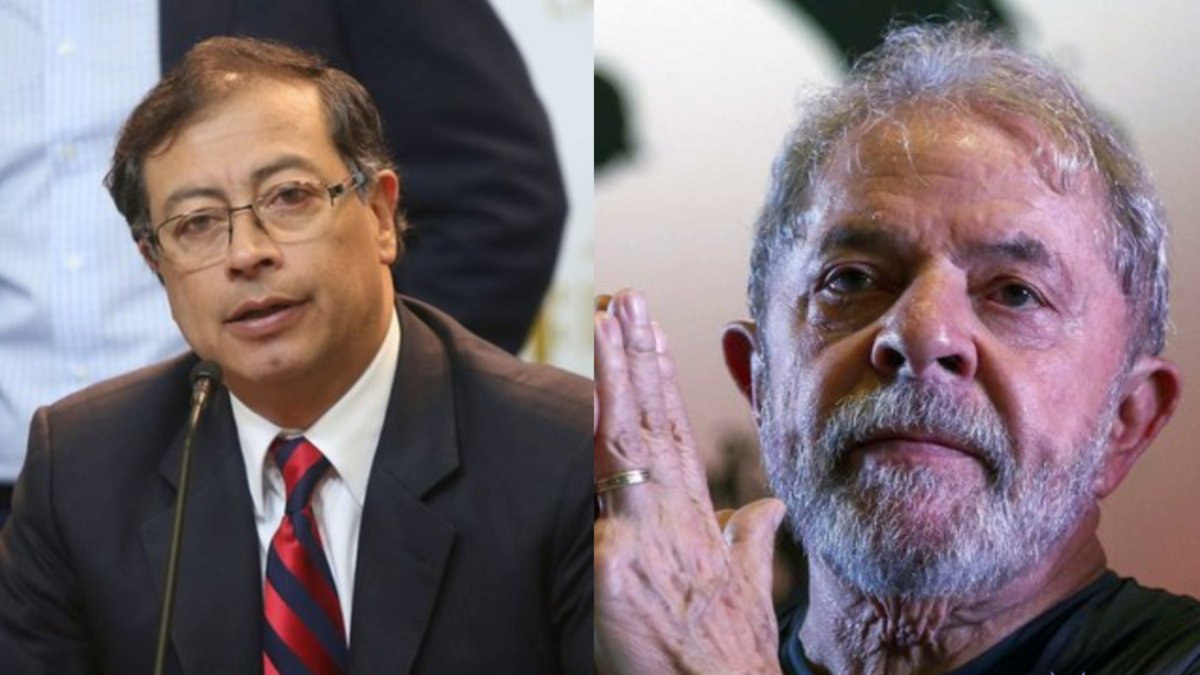 Los dos mandatarios de Colombia y Brasil se consideran de izquierda.