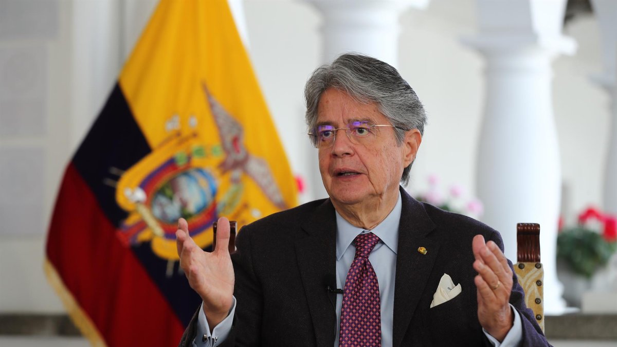 El presidente de Ecuador, Guillermo Lasso, en una fotografía de archivo.