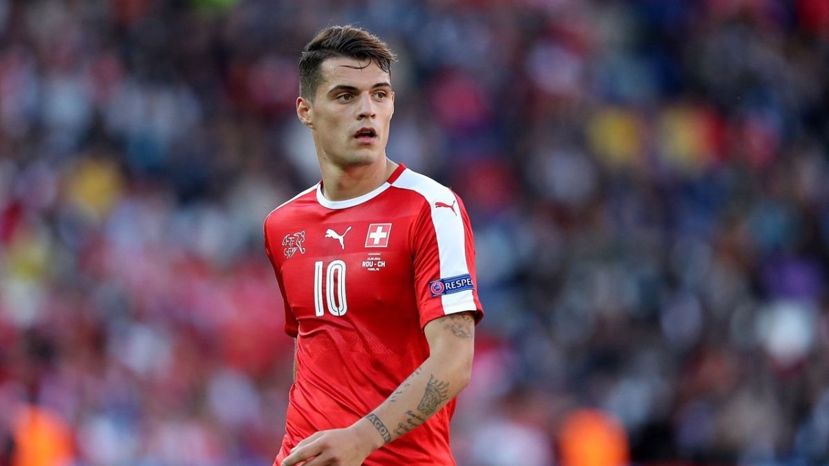 Granit Xhaka jugará su tercer mundial con Suiza, luego de estar en Brasil 2014 y Rusia 2018.