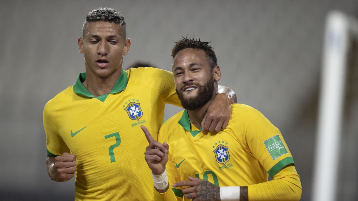 La selección brasileña, una de las favoritas para el Mundial.