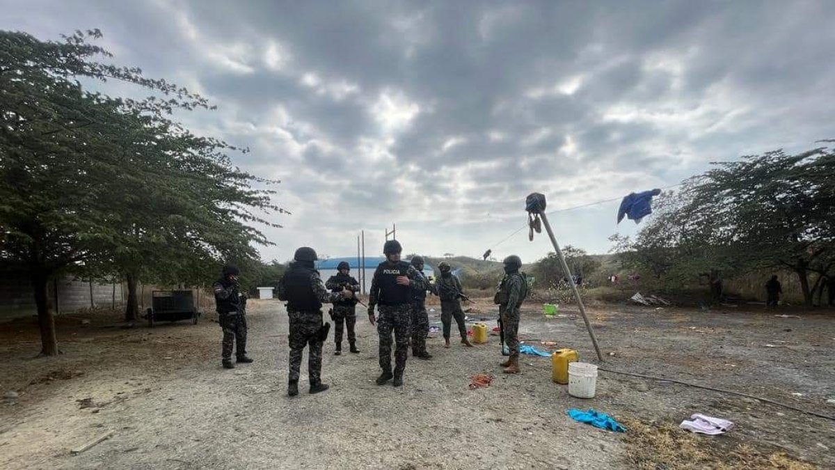 El supuesto alias “Lágrima” se escondía en una casa de construcción mixta en el sector denominado Santas Vainas