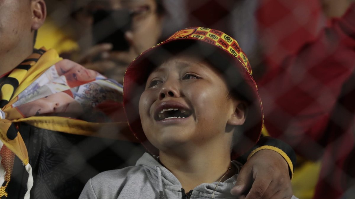 La pequeña hinchada de los orientales vibró con el cetro.