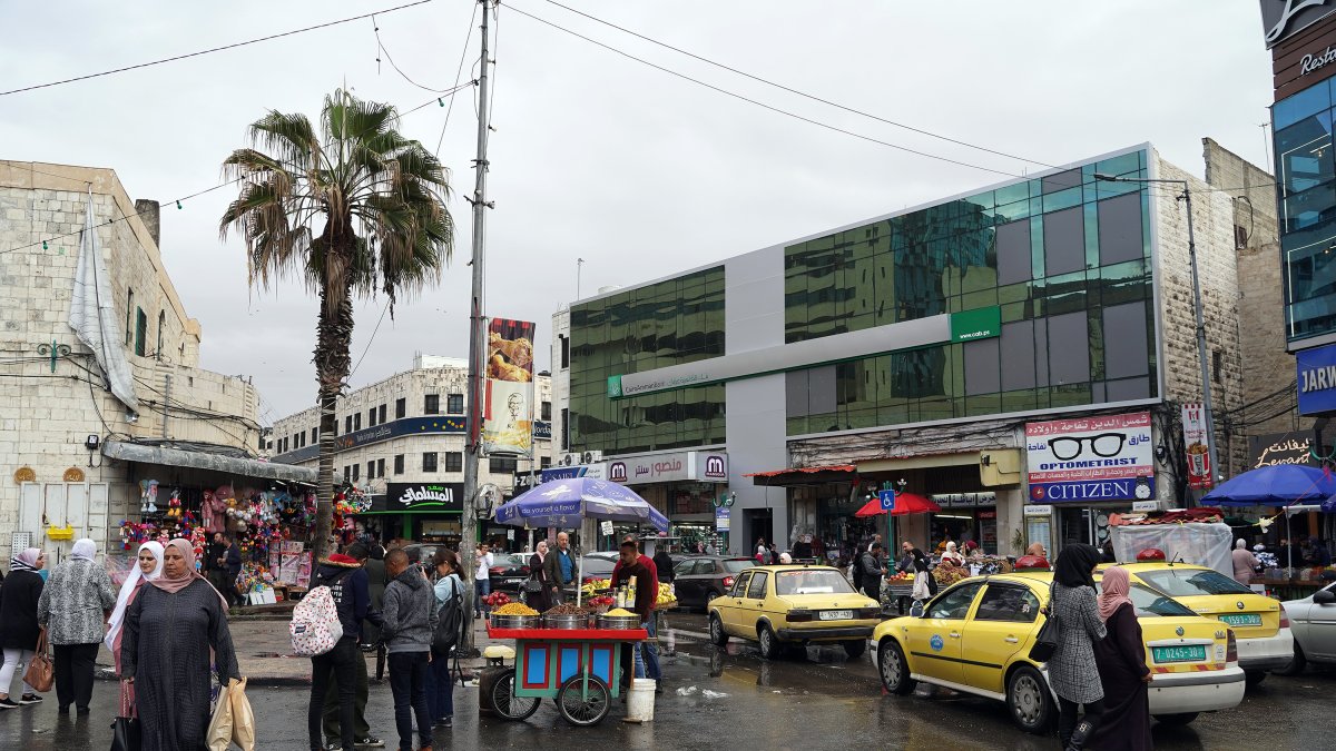 Calle de la ciudad palestina de Nablus, al norte de Cisjordania ocupada. / Sara Gómez Armas