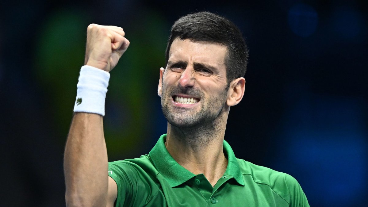 Noval Djokovic recibió la noticia jugando el ATP Finals en Turín, donde continúa a semifinales.