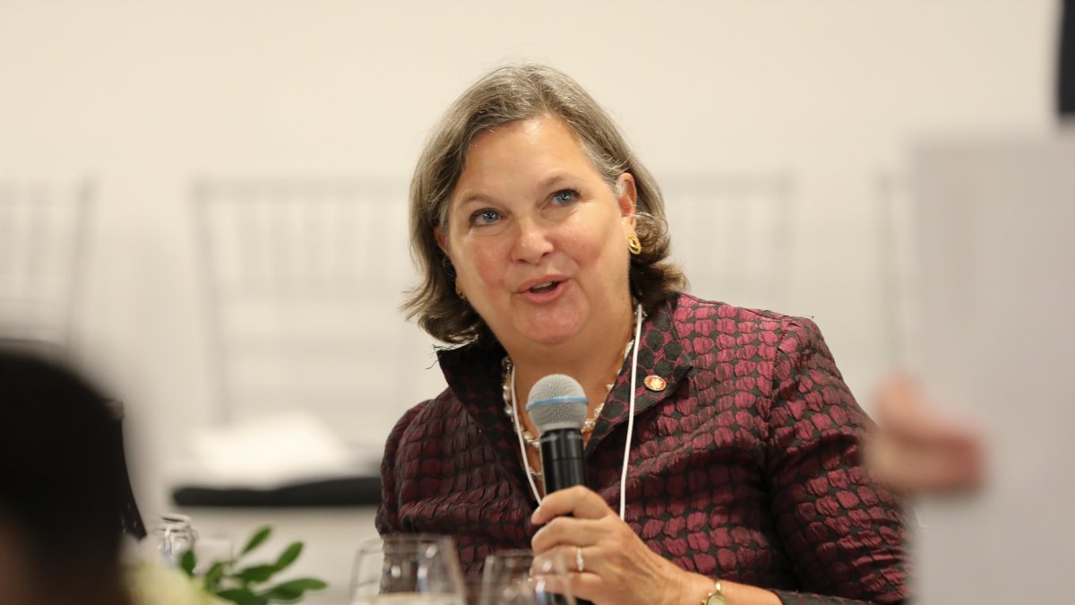 Victoria Nuland, subsecretaria de Asuntos Políticos del Departamento de Estado de los Estados Unidos