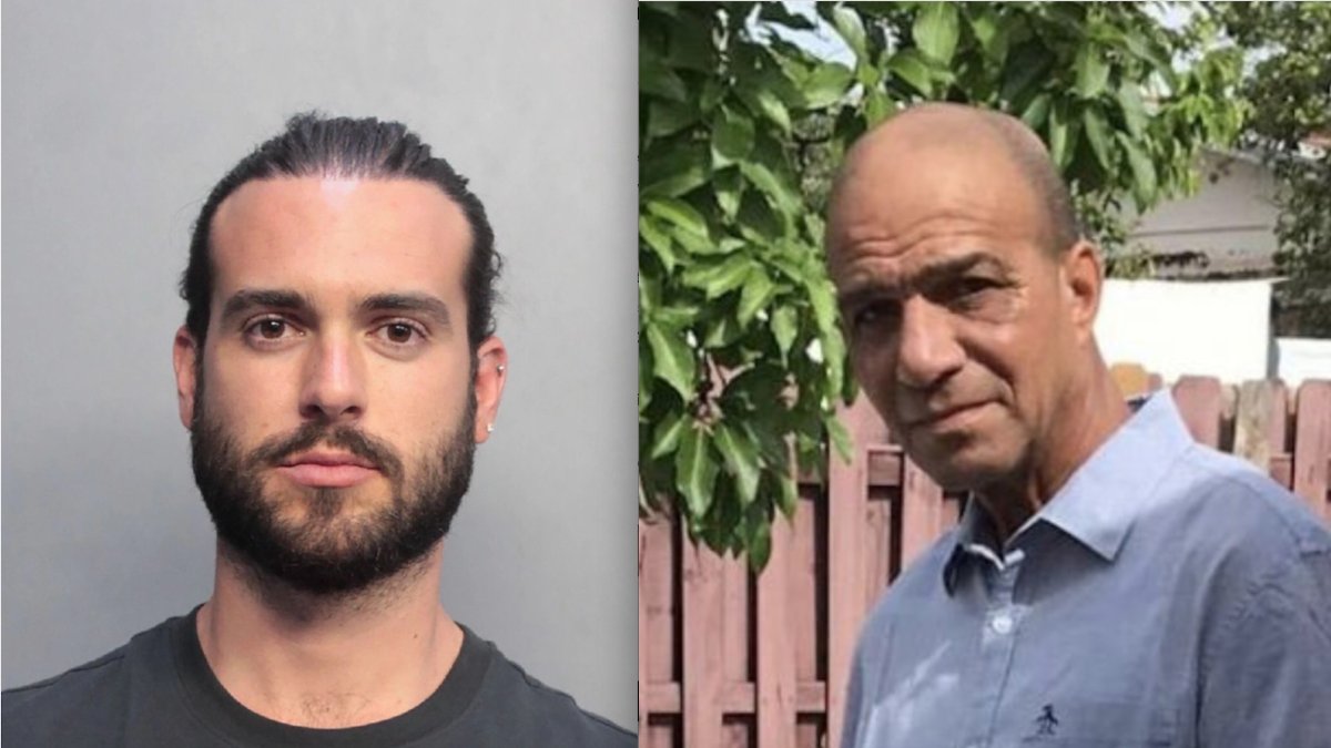 El actor Pablo Lyle y el fallecido Juan Ricardo Hernández.