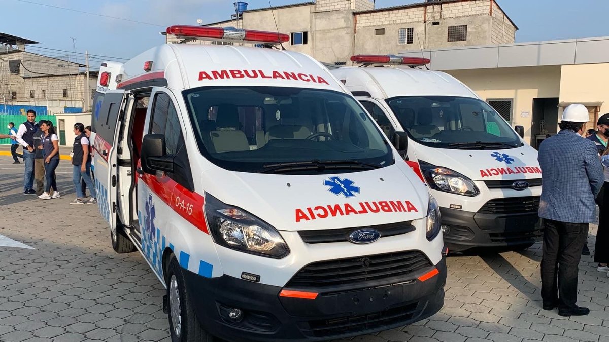 En septiembre pasado, el Gobierno entregó dos ambulancias para el sistema público de salud de El Oro.