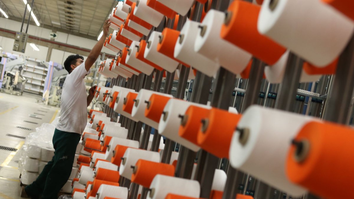 La industria textilera, entre los sectores que registran pérdidas con respecto al 2019. |