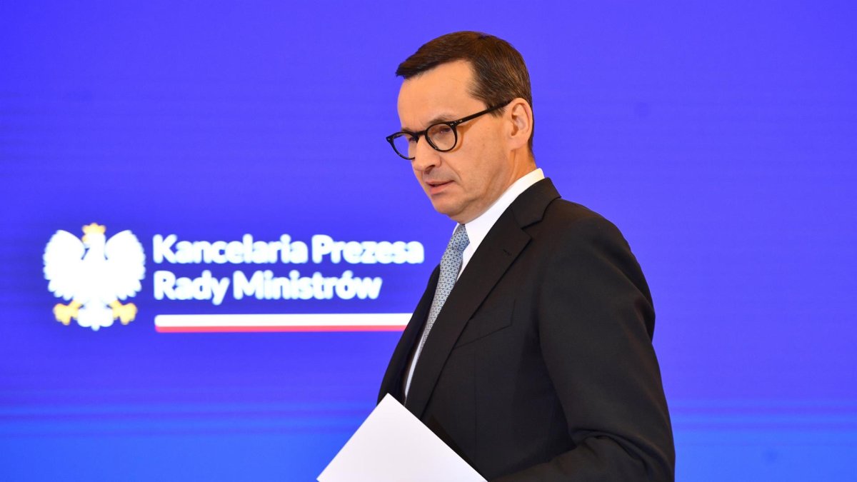 El primer ministro polaco, Mateusz Morawiecki.