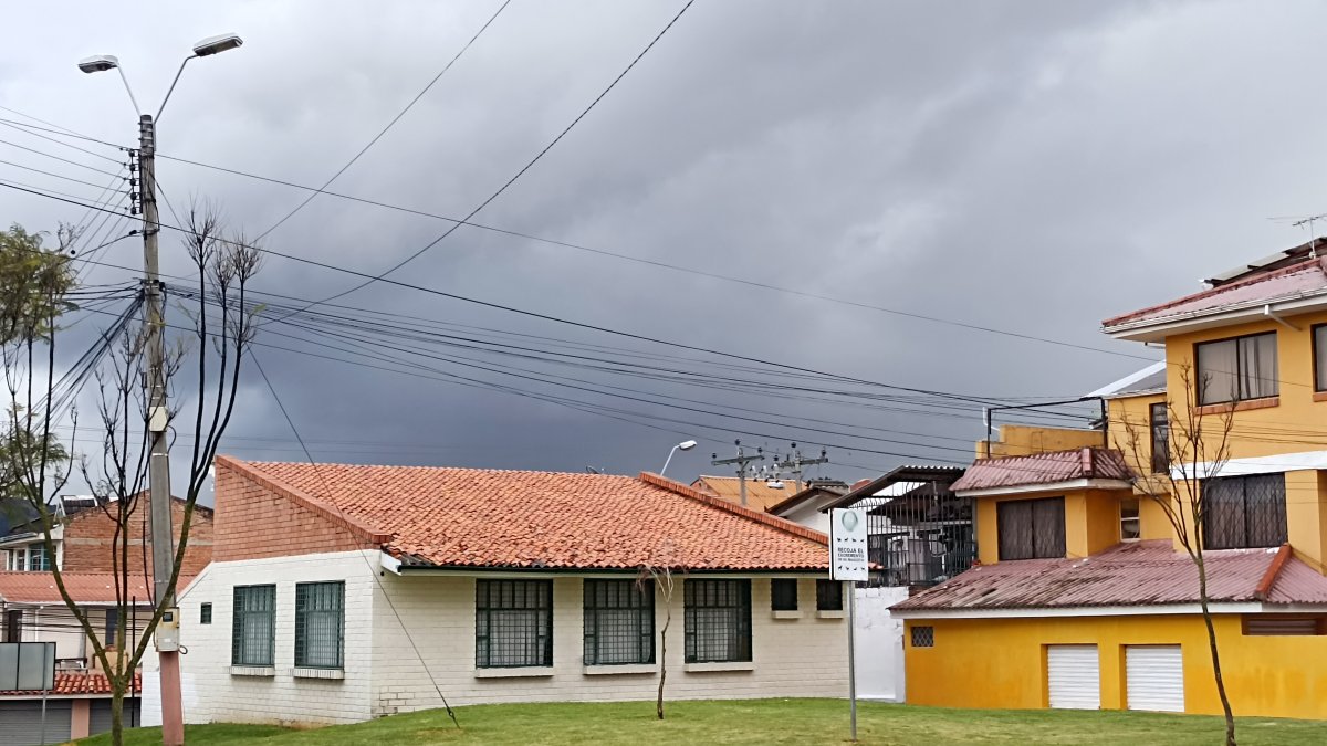 Cuenca. Paisajes con cielo nublado han sido una constante en Azuay.