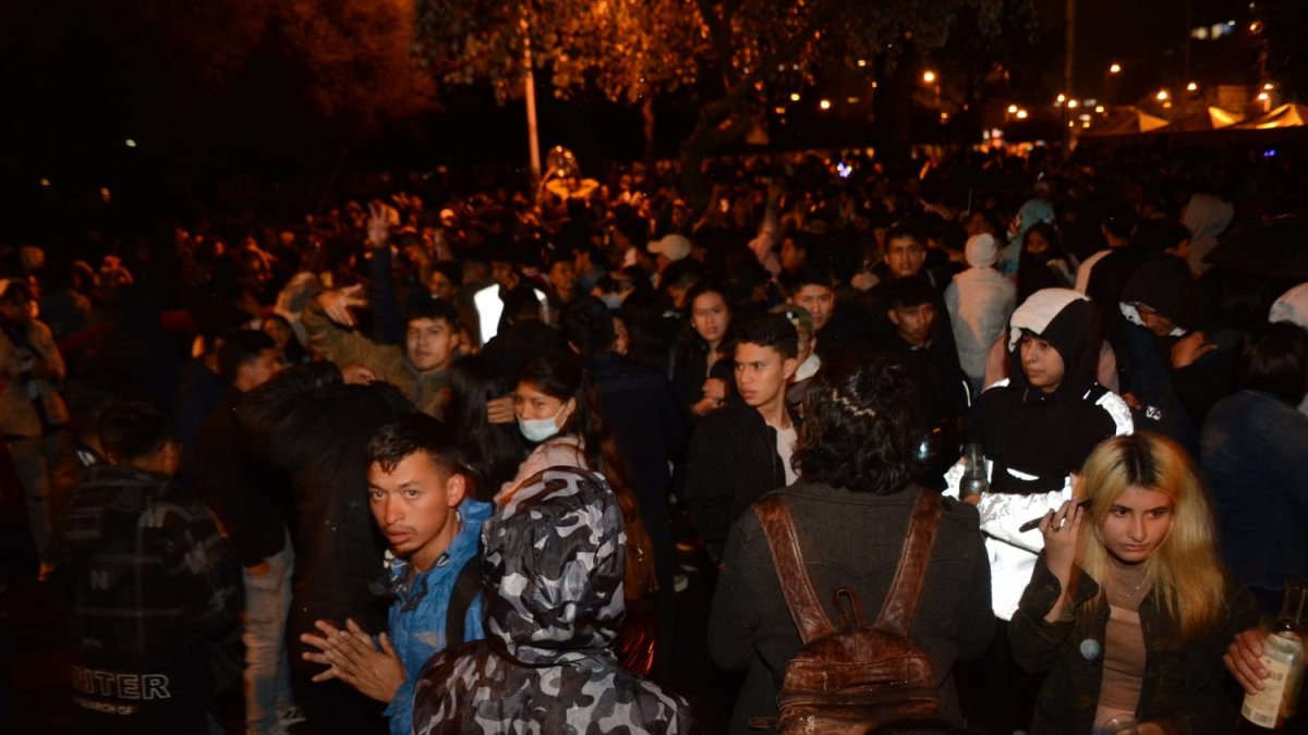 El espectáculo finalizó pasadas las 23:30
