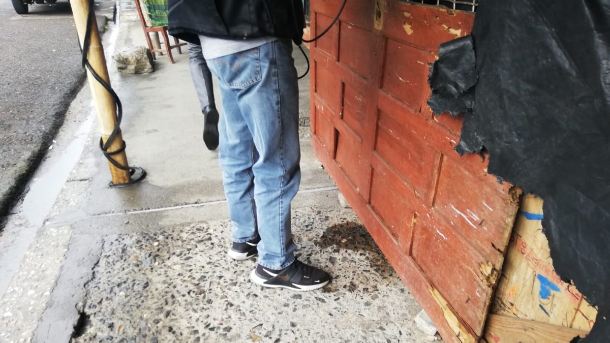 Imagen del lugar donde se registró el suceso.