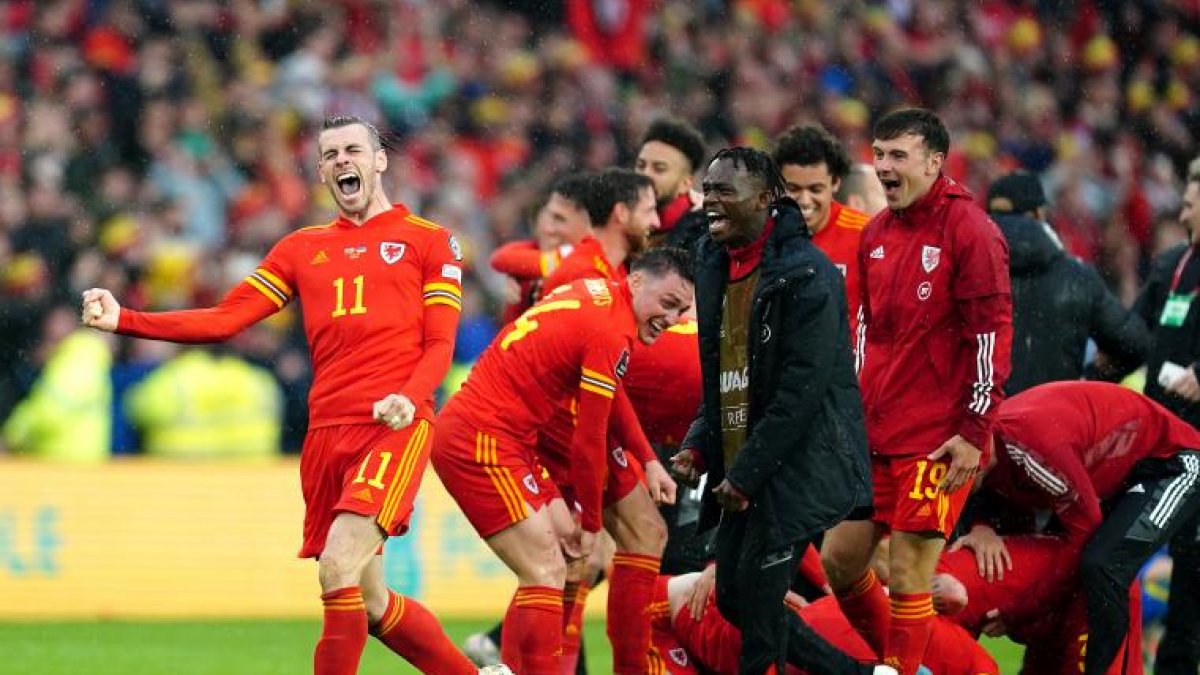 Equipo de Gales, imagen archivo
