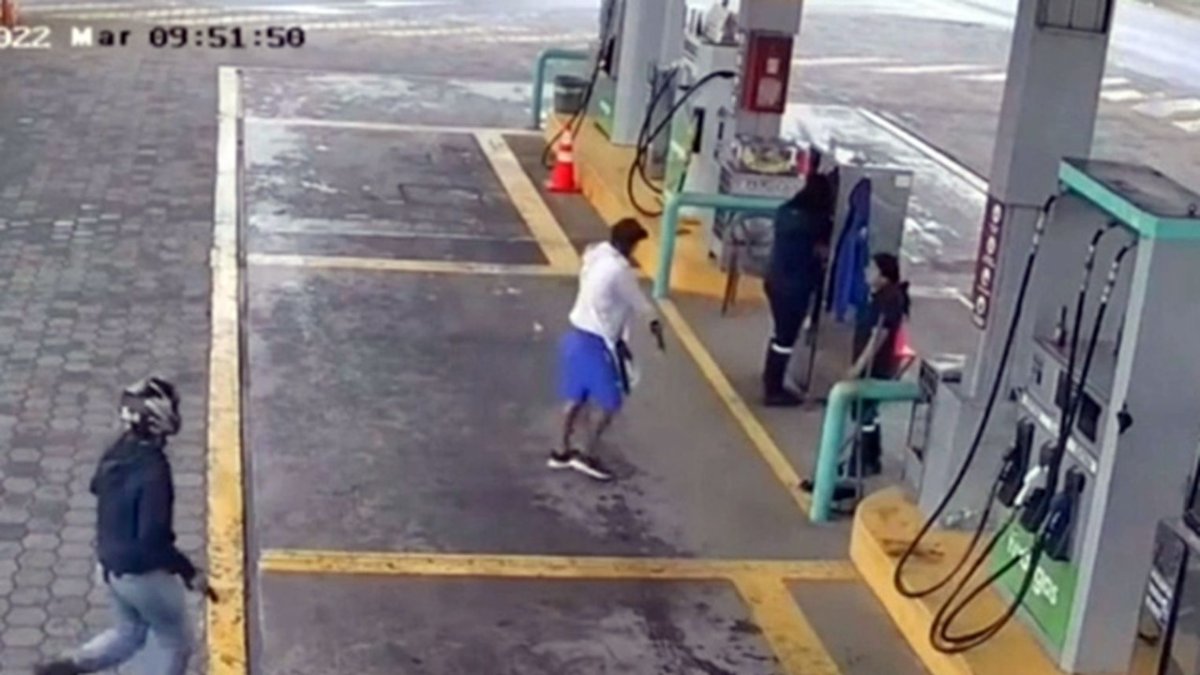 Delito. Las imágenes de los sospechosos se viralizaron el martes.