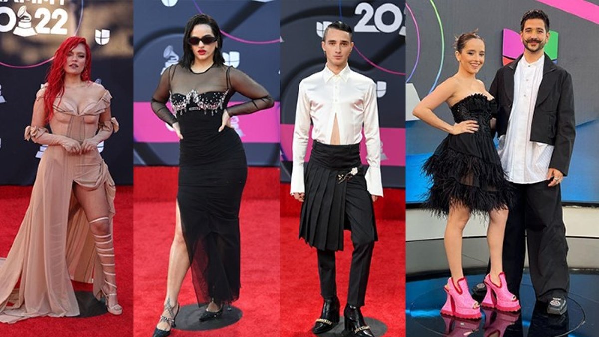 Las figuras musicales del momento también llamaron la atención por sus prendas de vestir.