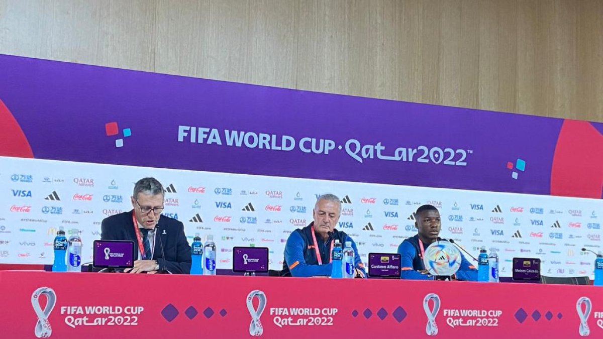 Gustavo Alfaro, técnico de la selección ecuatoriana.