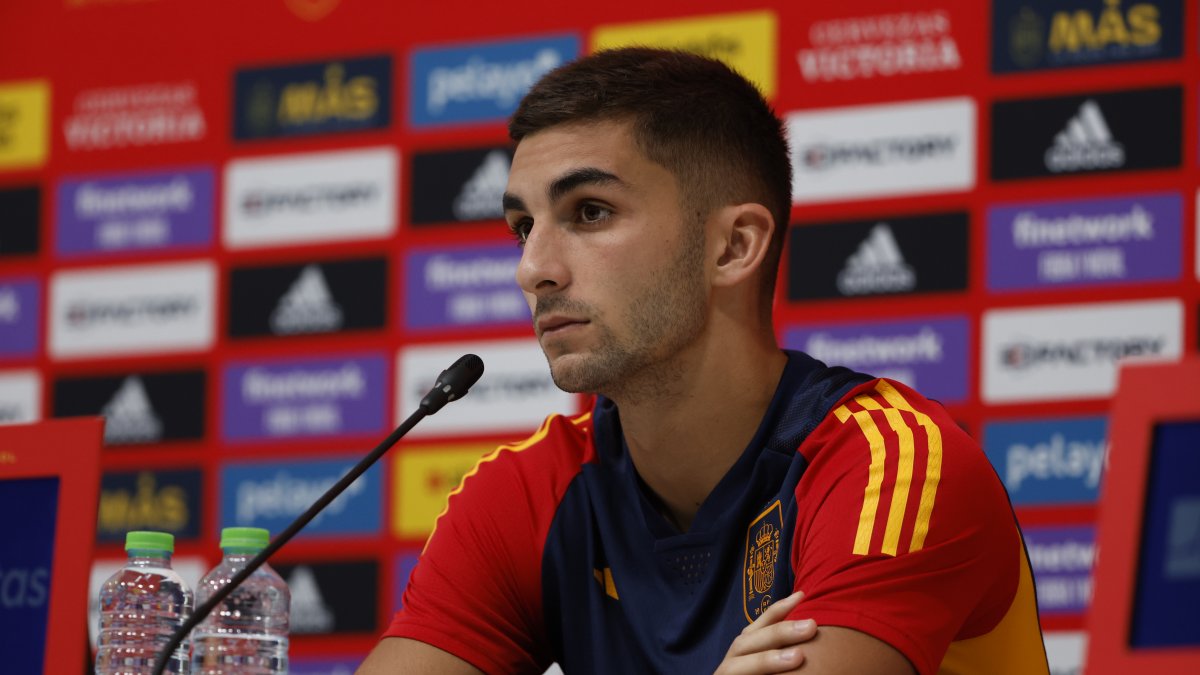 Ferran Torres, seleccionado español, confía en lo que hará la Roja en la Copa del Mundo.