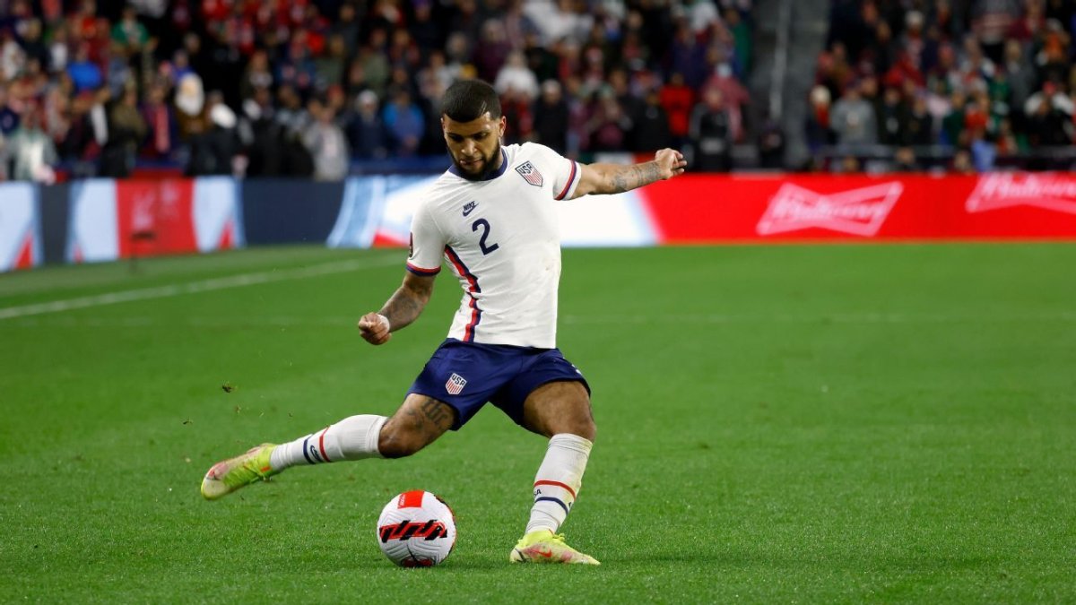 DeAndre Yedlin, uno de los jugadores experimentados de Estados Unidos en el Mundial.