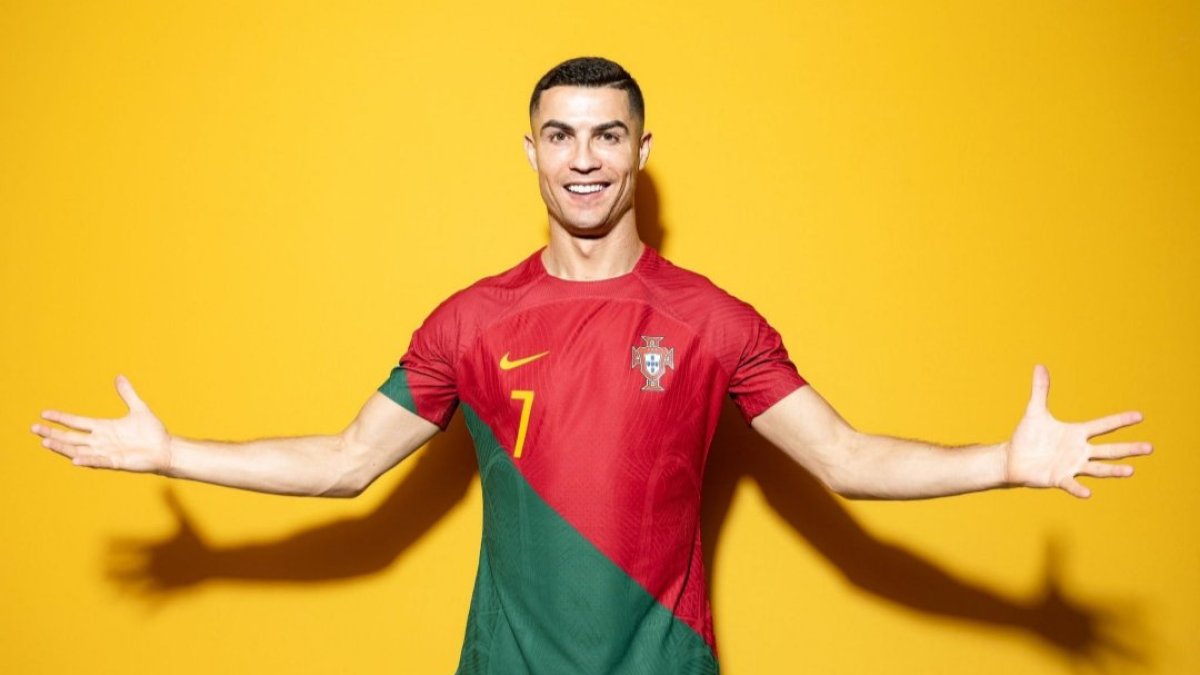 Cristiano Ronaldo, seleccionado portugués, es una de las figuras del Mundial de Qatar.