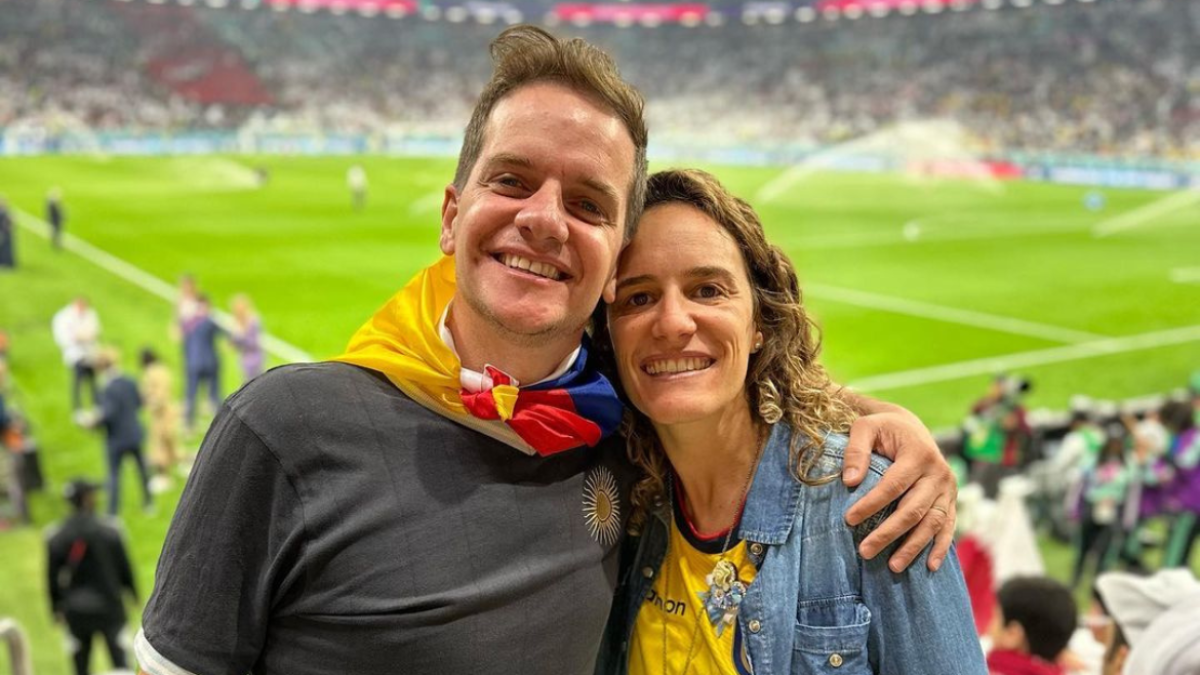 Los comediantes estuvieron presentes en el partido inaugural del Mundial de Catar 2022.