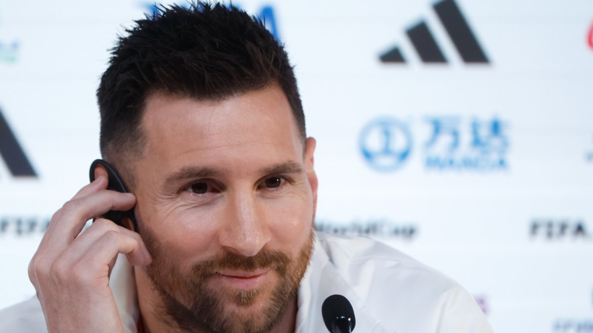 El delantero de la selección argentina Leo Messi habló en rueda de prensa sobre su selección.