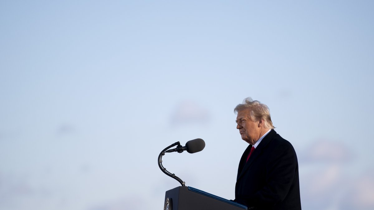 El expresidente de EE.UU., Donald Trump, en una fotografía de archivo.