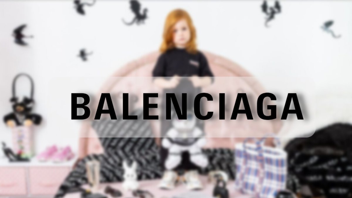 Balenciaga causa polémica con campaña.