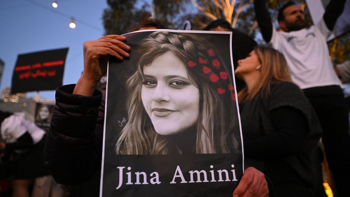 Protesta por la muerte de Masha Amini en Melbourne (Australia), en foto de archivo. EFE/EPA/JAMES ROSS