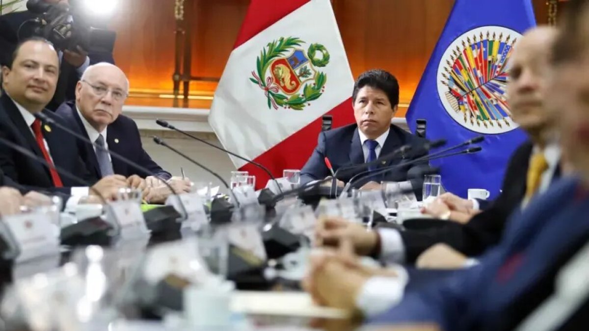 El organismo arribó a Perú para observar la situación política de ese país.