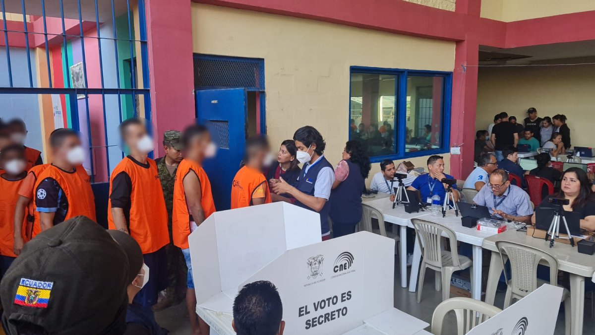 Proceso. Internos de la Cárcel Regional, la tarde del miércoles pasado.