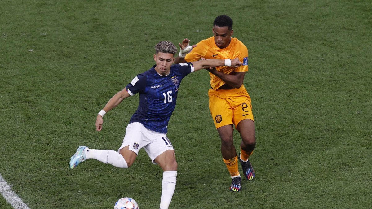 Jeremy Sarmiento en el campo.