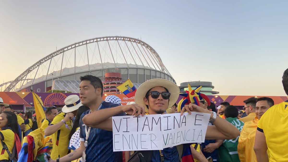 Los hinchas de Ecuador han transformado a Enner Valencia en el jugador más querido de la Tri.