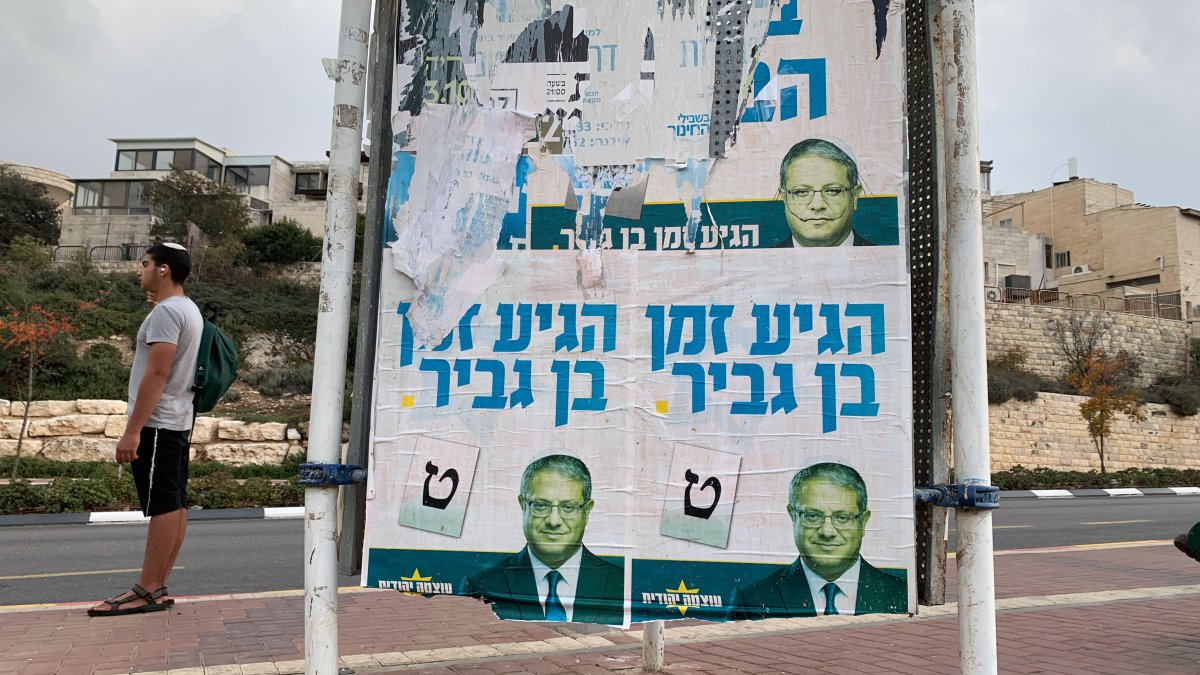 Efrat (Cisjordania). La ultraderecha logró un histórico triunfo en las urnas.