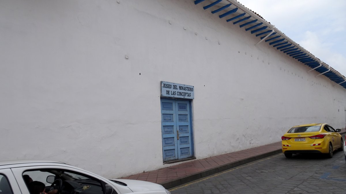 Hasta nueva orden. Las puertas del Museo de las Madres Conceptas lucen cerradas.