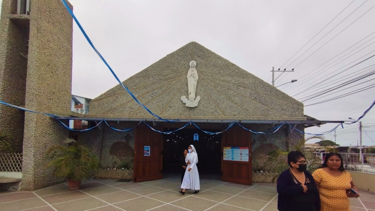 Ballenita. La devoción por la imagen de la Virgen comenzó en 1952.