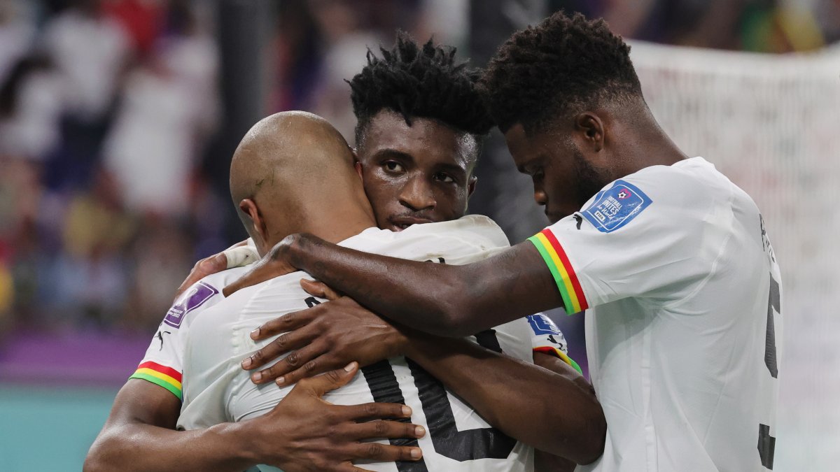 Andre Ayew (10) es uno de los jugadores más desequilibrantes del equipo africano.