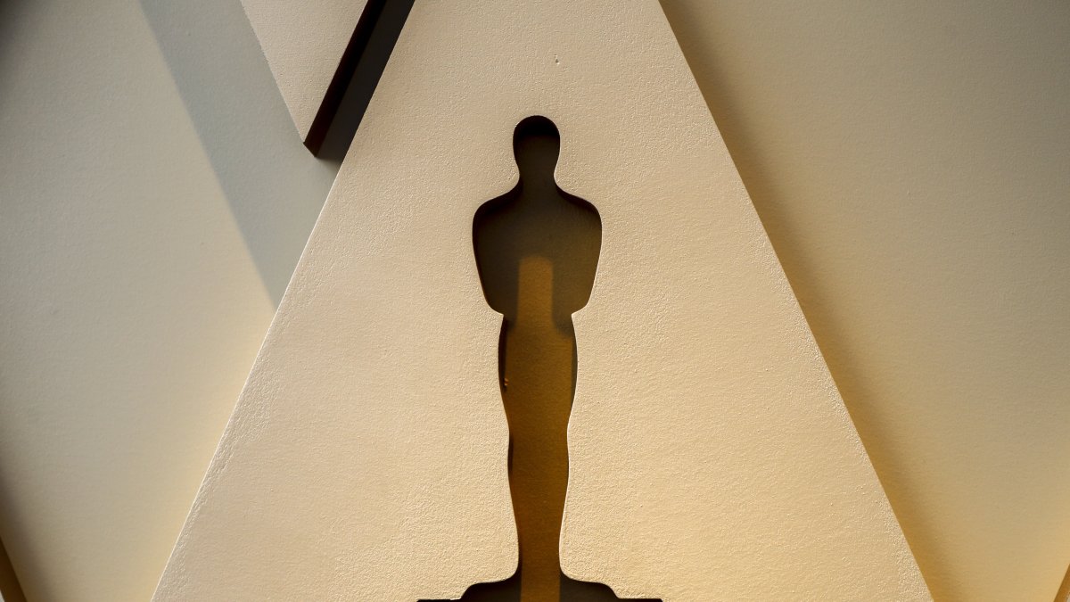 Imagen de archivo una silueta de un Óscar.