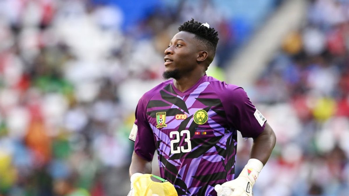 André Onana fue separado de la selección de Camerún que disputa el Mundial.