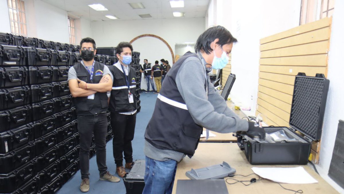 Detalle. La entidad informó que las autoridades verifican que los equipos estén óptimos para su uso en febrero próximo.