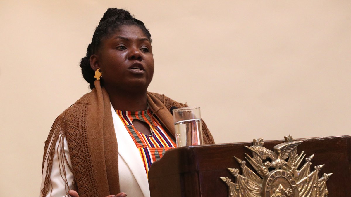 La vicepresidenta electa de Colombia, Francia Márquez, en una imagen de archivo. EFE/