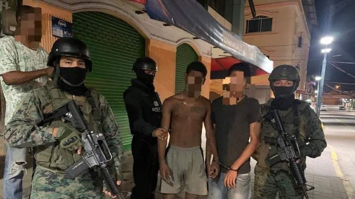 Quinindé. A los detenidos se les inició un proceso por evadir la prisión.