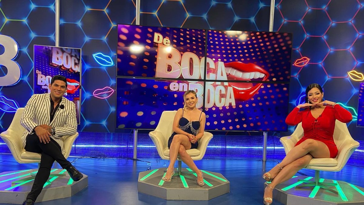 Emilio Pinargote, Silvana Torres y Lissette Cedeño.