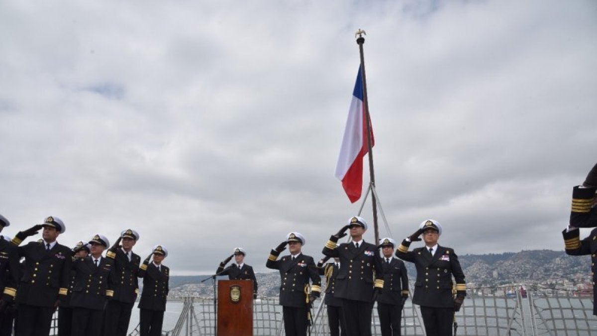 Luis Toledo, de 31 años, es cabo primero de la Armada Nacional de Chile.