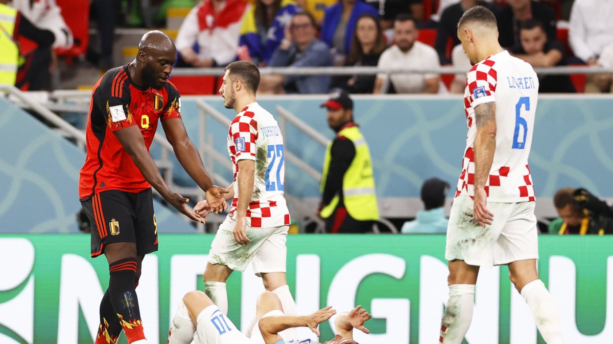 Encuentro entre Croacia y Bélgica en el mundial de Qatar 2022