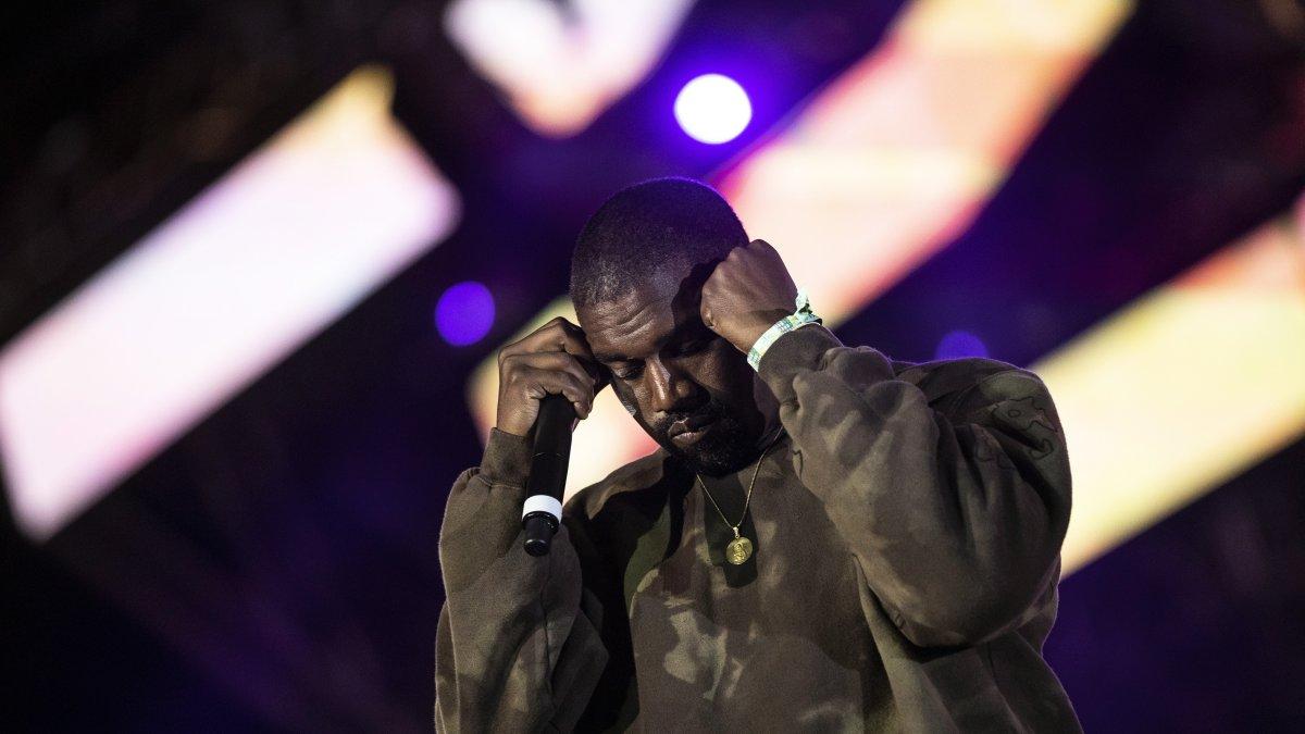 Imagen de archivo del rapero Kanye West.