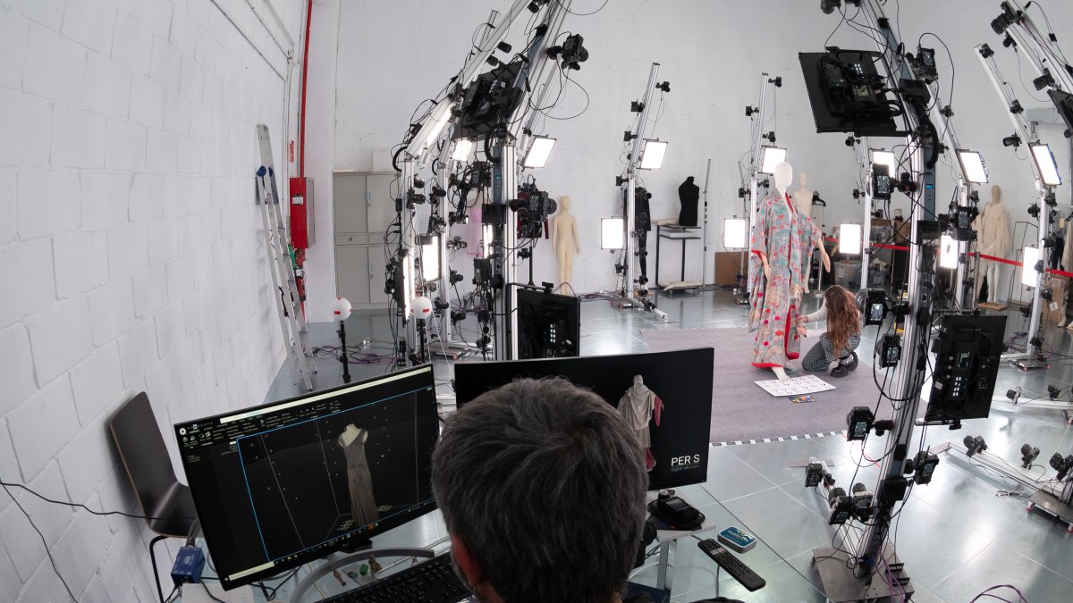 Fotografía de archivo que ofrece una imagen de las posibilidades del metaverso en la creación de películas, seriotografía de archivo de televisión o videojuegos, además de facilitar el trabajo, reducir costes y tiempo de producción.