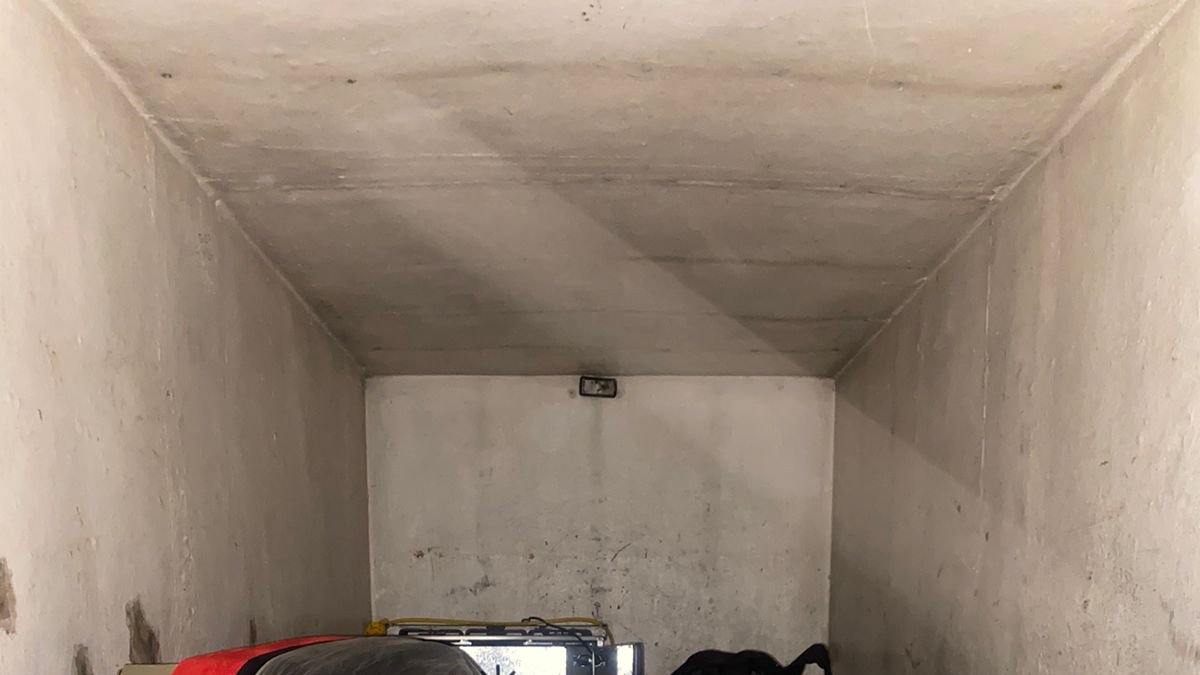 Hecho. En un furgón pretendían trasladar los enseres.