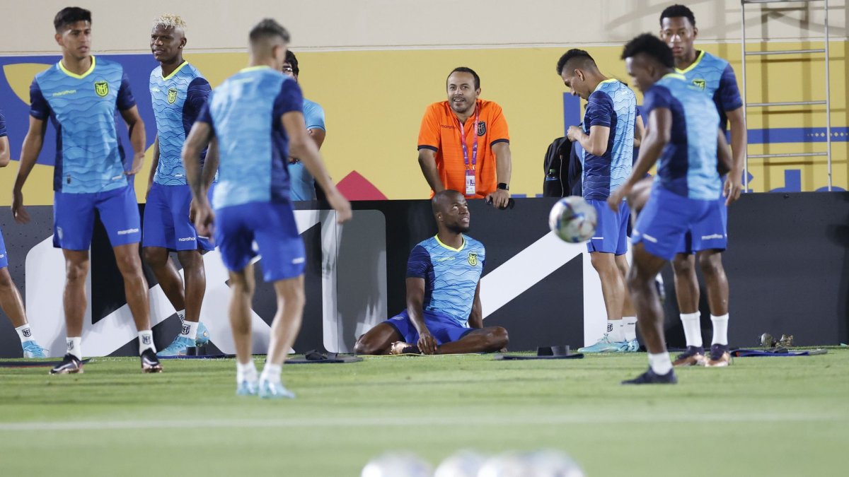 La selección ecuatoriana tuvo sus último entrenamientos con Gustavo Alfaro en Qatar.